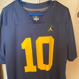 Tom Brady Michigan college jersey